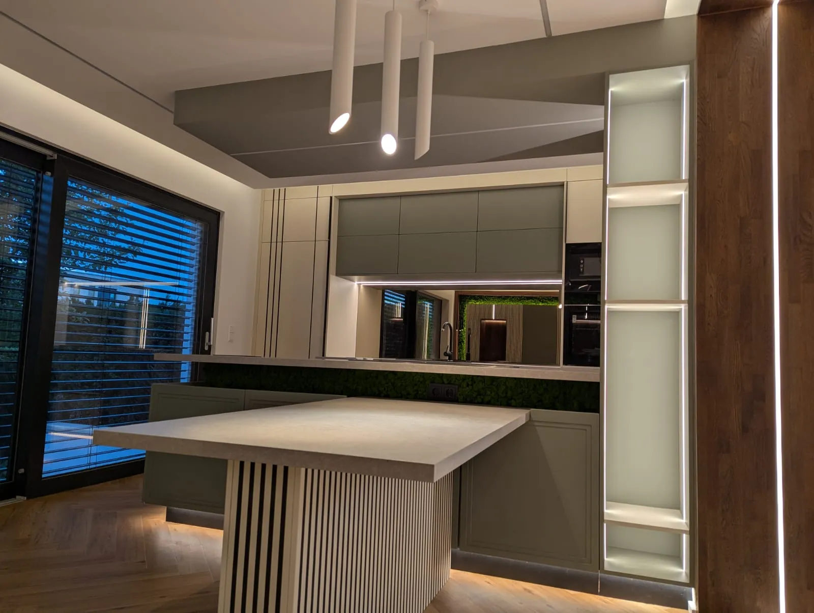 Îlot de cuisine sur mesure — Belair